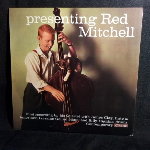 Red Mitchell Presenting Red Mitchell LP NM 1957 Jazz Contemporary Geller Clay Higgins 80's RI