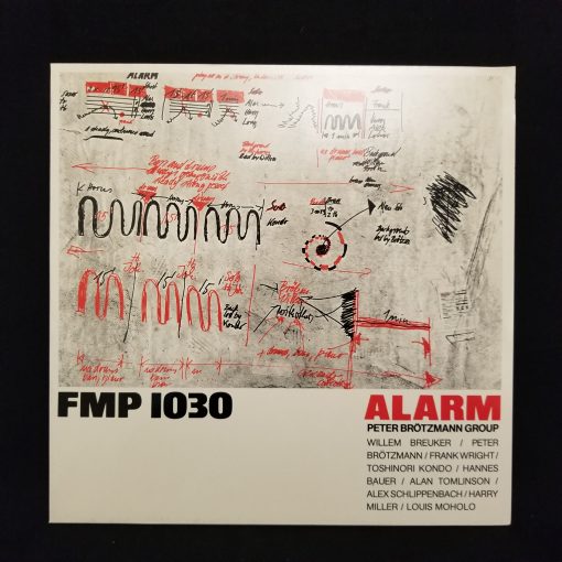 Peter Brötzmann Group - Alarm LP MINT 1983 FMP Schlippenbach Free Jazz Ultrasonic Cleaned