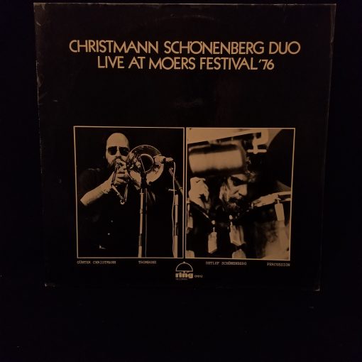 Christmann Schönenberg Duo - Live At Moers Festival '76 NM LP 1976 Free Jazz Moers