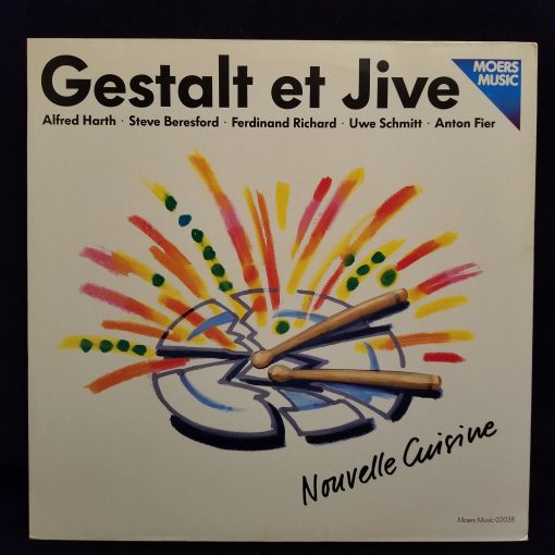 Gestalt Et Jive - Nouvelle Cuisine LP MINT 1985 Germany Free Jazz Moers Music