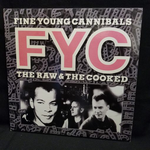 Fine Young Cannibals - The Raw & The Cooked LP NM 1988 ORIG PRESS Synth Pop IRS Records