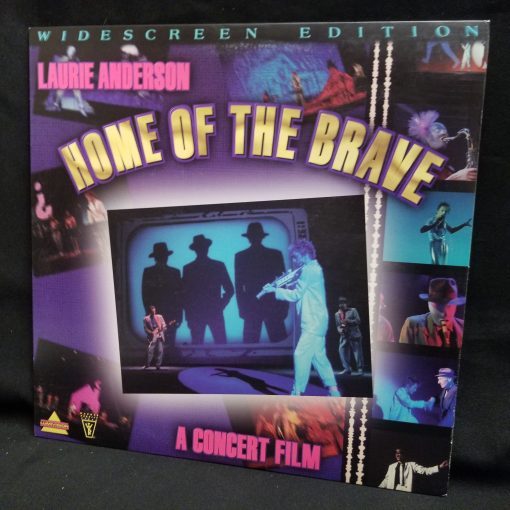 Laurie Anderson - Home of The Brave Laserdisc MINT 1995 Adrian Belew Rock Pop Lumivision