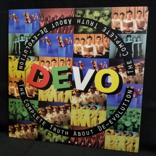 Devo - The Complete Truth About De-Evolution Laserdisc NM 1993 New Wave Electronic Rock Voyager