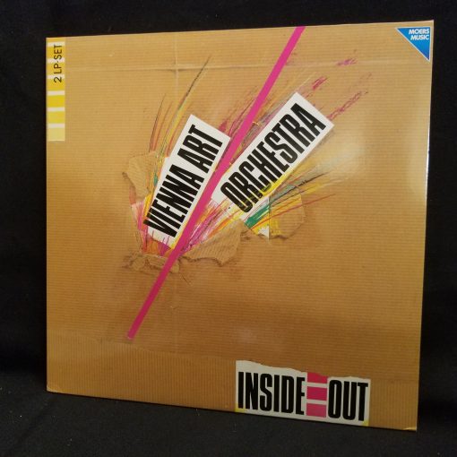 Vienna Art Orchestra - Inside Out - Live '87 LP NM 1988 ORIG PRESS Mathias Rüegg Jazz Germany