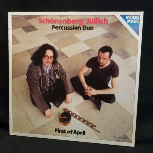 Schönenberg/Jüllich Percussion Duo - First Of April LP NM 1979 ORIG PRESS Detlef Michael Jazz Germany