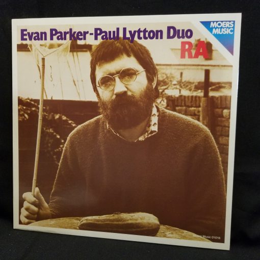 Evan Parker-Paul Lytton Duo - Ra LP NM 1976 Live Recording Free Jazz Germany Moers Ultrasonic Cleaned