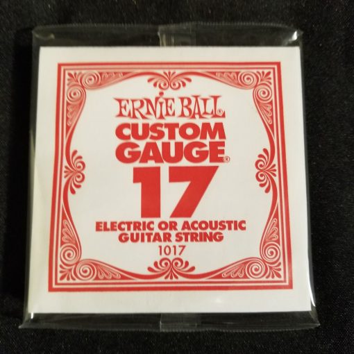 Ernie Ball .17 Single Electric or Acoutic Guitar String 1017
