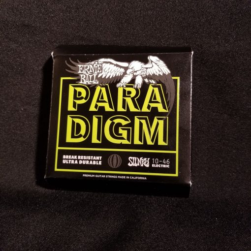 Ernie Ball 2021 Paradigm Slinky .10 .13 .17 .26 .36 .46 = 90 Day Guarantee Against Breaks Or Rust