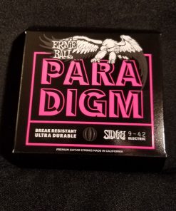 Ernie Ball 2023 Paradigm Slinky .09 .11 .16 .24 .32 .42 90 Day Guarantee Against Breaks Or Rust