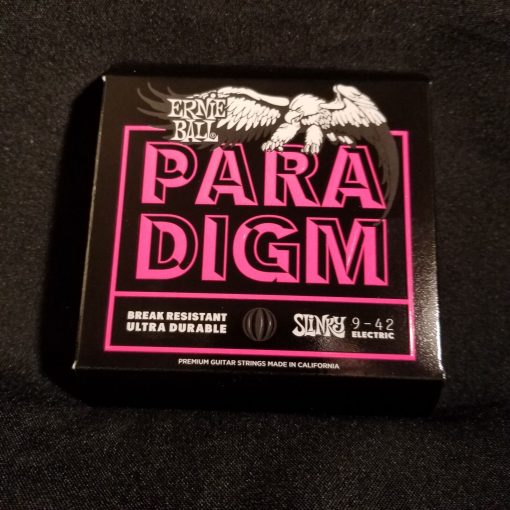 Ernie Ball 2023 Paradigm Slinky .09 .11 .16 .24 .32 .42 90 Day Guarantee Against Breaks Or Rust