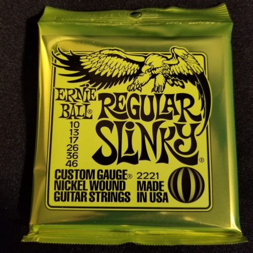 Ernie Ball 2221 Regular Slinky .10 .13 .17 .26 .36 .46 Electric Guitar Strings