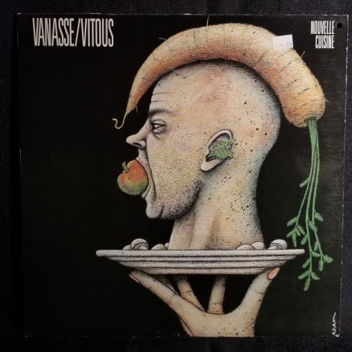 Jean Vanasse Miroslav Vitous Nouvelle Cuisine LP NM/M Promo Jazz Acoustic Bass Vibraphone Duo