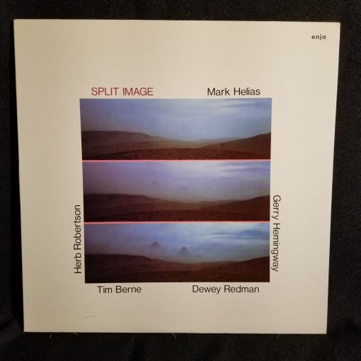 Mark Helias Split Image LP 1985 MINT Enja Canada Tim Berne Dewey Redman Hemingway Robertson Jazz