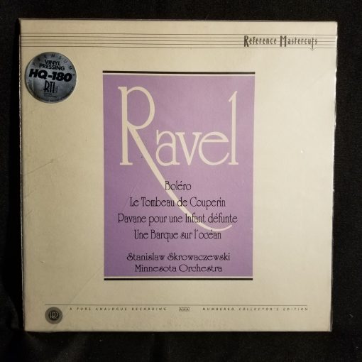 Ravel Orchestral Works LP 1992 Reference Mastercuts RM-1001 Audiophile Skrowaczewski Minnesota Classical