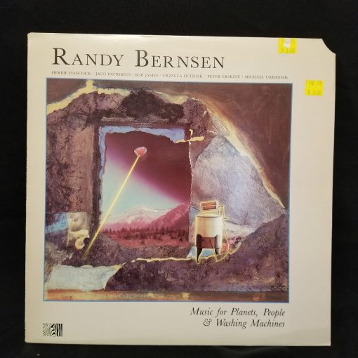 Randy Bernsen – Music For Planets, People & Washing Machines LP MINT 1984 Jaco Pastorius Herbie Hancock