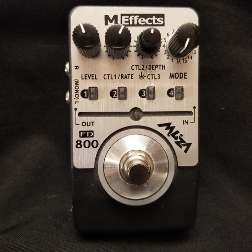 MUZA FD800 Multi Effects Pedal Trem Vibrato Rotary Chorus Flanger Pitch Shifter Phaser Ring Modulation