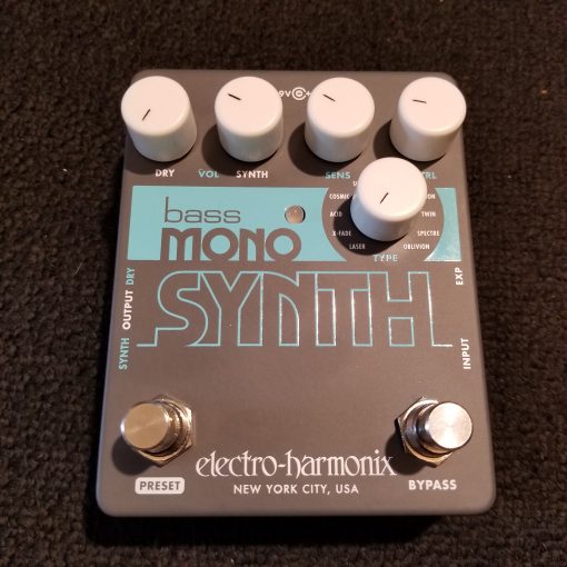 NEW EHX Electro-Harmonix Mono Synth Bass Synthesizer Pedal