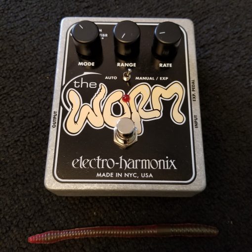 NEW EHX Electro-Harmonix Worm Analog Wah Phaser Vibrato Tremolo Effects Pedal