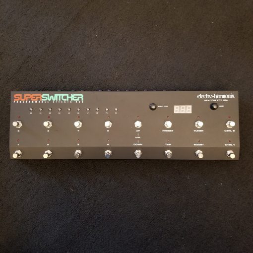 NEW EHX Electro-Harmonix Super Switcher Programmable Effects Switching System