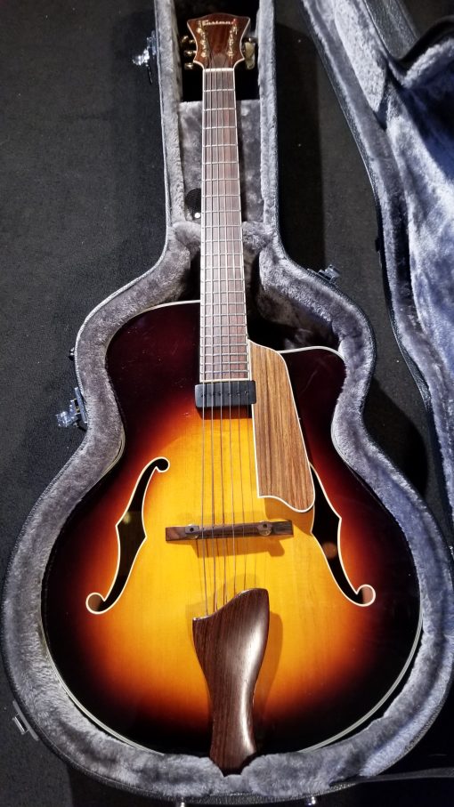 2016 Eastman AR605CE-CS Archtop Guitar w/ upgraded Kent Armstrong DeArmond & OHSC
