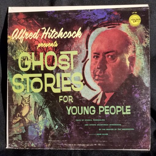 Alfred Hitchcock Ghost Stories For Young People LP EX 1962 Horror Halloween Spooky