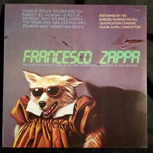 Frank Zappa Francesco Zappa - LP MINT 1984 The Barking Pumpkin Digital Gratification Consort