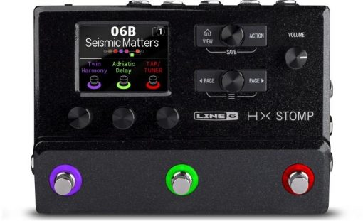 NEW Line 6 HX Stomp Helix Multi Effects Processor / over 300 amps cabs effects