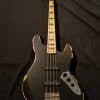 NEW Vintage Wilkinson VJ74MRBK Geddy Lee Jazz Style Electric Bass Black Distressed Finish