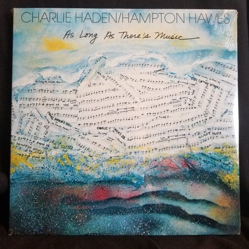 Charlie Haden / Hampton Hawes - As Long As There's Music SEALED MINT Jazz LP 1978 w/ book