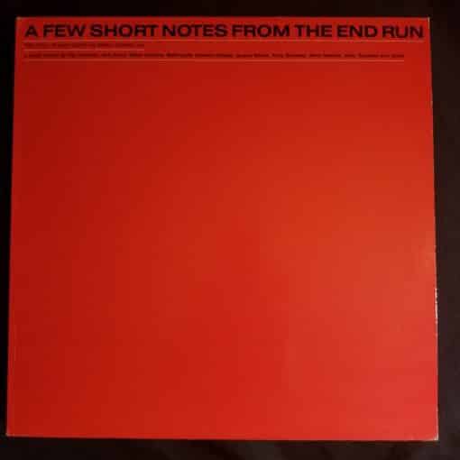 Kip Hanrahan - A Few Short Notes From The End Run LP 12” MINT Bruce Toussaint Swallow Hidalgo Afro World Jazz