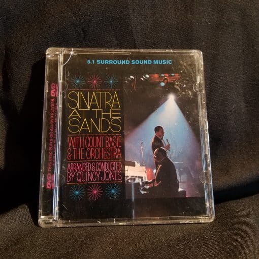 Frank Sinatra - Sinatra At The Sands 5.1 Audio-DVD Audiophile NM 2003 Quincy Jones Count Basie Jazz
