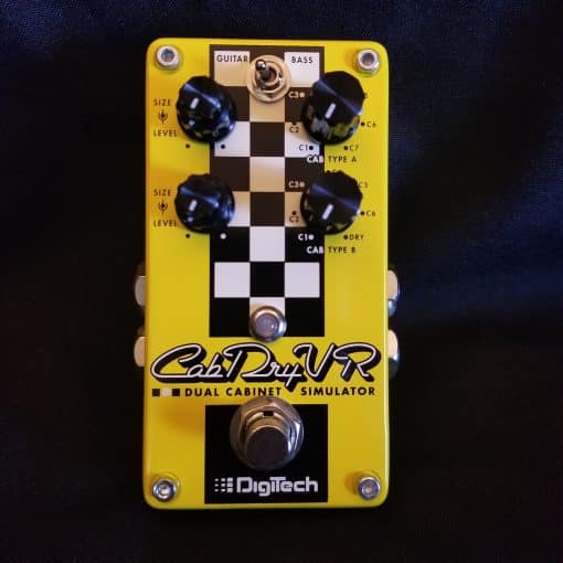 NEW DigiTech Cab Dry VR IR Impulse Dual Cabinet Simulator Guitar Effects FX Pedal Stompbox