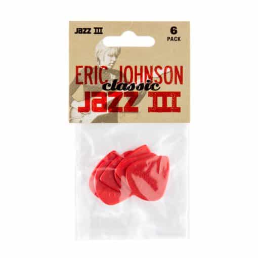 NEW Eric Johnson Nylon Jazz III Guitar Picks Dunlop 47PEJ3N 1.38mm Pack of 6