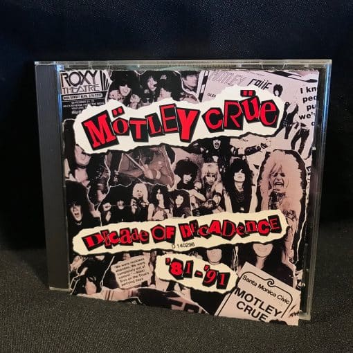 Motley Crue Decade of Decadence CD MINT 1991 BMG Direct Club