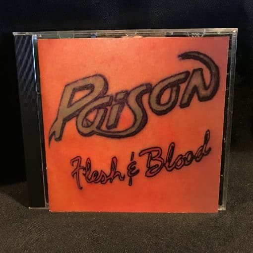 Poison - Flesh & Blood CD MINT 1990 Classic Hair Metal Glam Rock