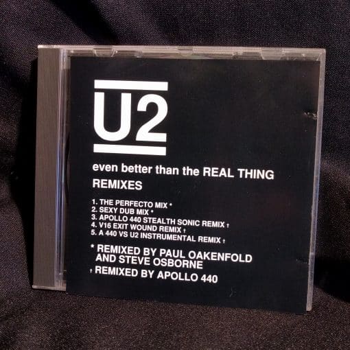 U2 - Even Better Than The Real Thing (Remixes) CD Maxi-Single MINT 1992