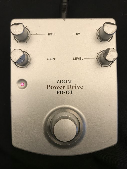 Zoom Power Drive PD-01 Overdrive Guitar Pedal Effects FX Stompbox Klon Clone?