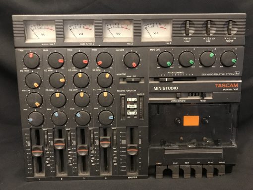 Tascam Porta One Ministudio AS-IS 4-track Tape Recorder Mixer