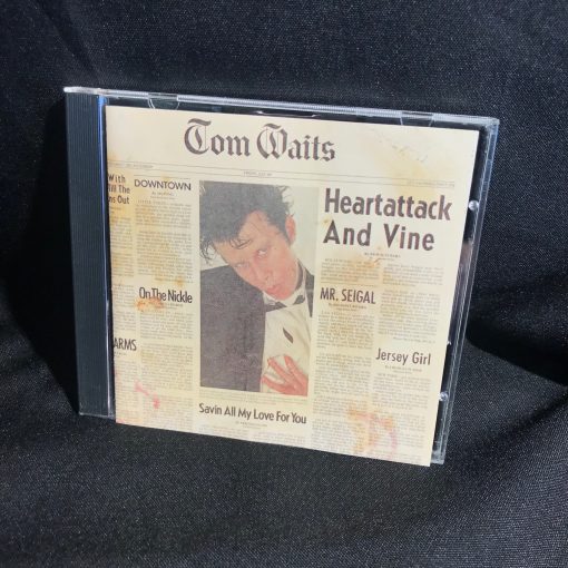 Tom Waits - Heartattack and Vine CD MINT 1989 Plas Johnson Blues Rock Elektra