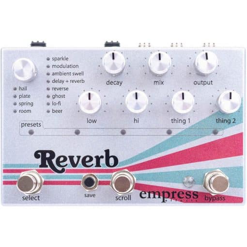 NEW Empress Reverb Multi Effects Pedal 24+ Algorithms And Cabinet Simulator