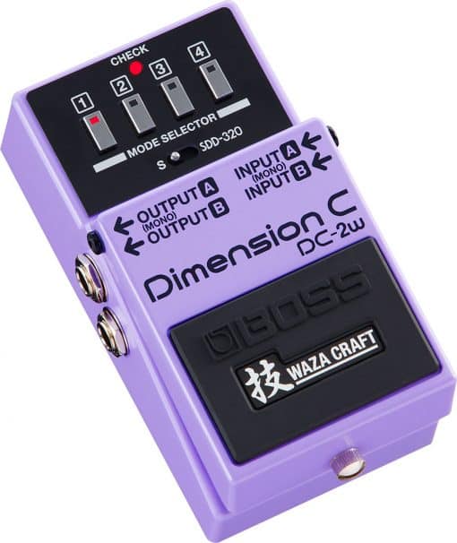NEW Boss DC-2w Dimensional Chorus Waza Craft Effects FX Pedal JAPAN SILVER SCREW