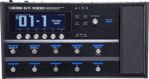 Open Box Boss GT-1000 Multi Effects Amp Processor Unit