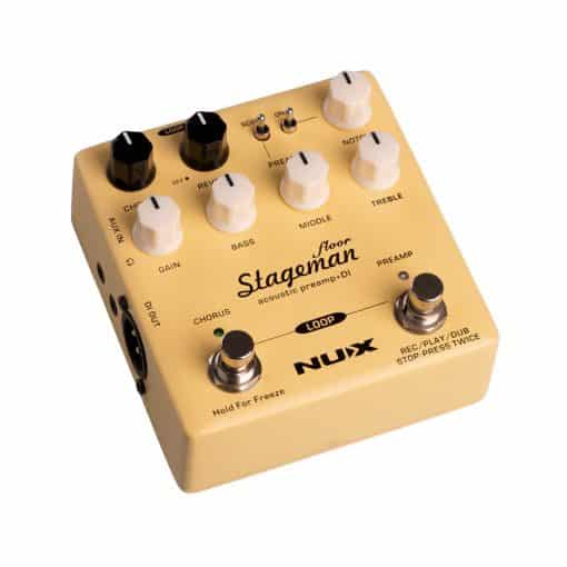 NEW NUX NAP-5 Stageman Floor Acoustic Preamp & DI Direct Box Pedal