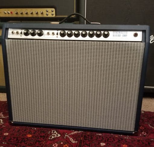 1968 Drip Edge Fender Bandmaster Reverb Amplifier w/ UPGRADED Plexi Mod / Speakers by Tone Tubby Nashville Josh Smith JS 1250