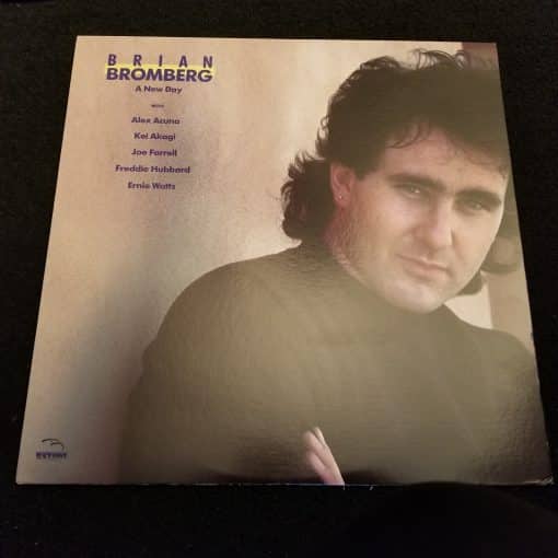 Brian Bromberg - A New Day LP 1986 Jazz Freddie Hubbard Joe Farrell Alex Acuna