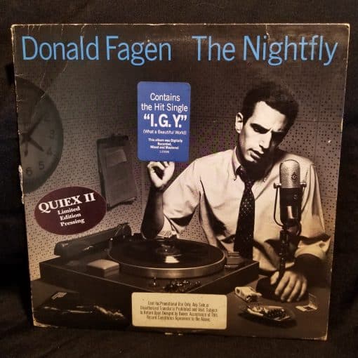 Donald Fagen - The Nightfly LP RARE PROMO Quiex II Ltd Ed Audiophile Brecker Rainey Fusion