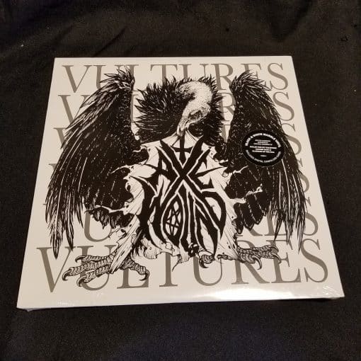 Axewound - Vultures LP SEALED MINT 2012 Marble Vinyl Ltd Ed Thrash Hardcore The End Records
