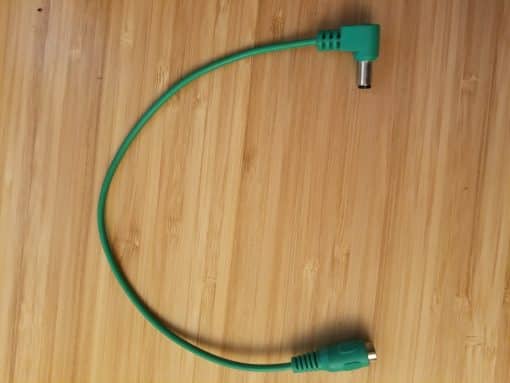Godlyke Cable - Green Right Angle Line-6 Extension Jumper