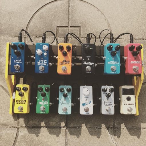 NEW NUX Bumblebee Medium NPB-M Pedalboard and Soft Case Gig Bag IN STOCK! Free Shipping