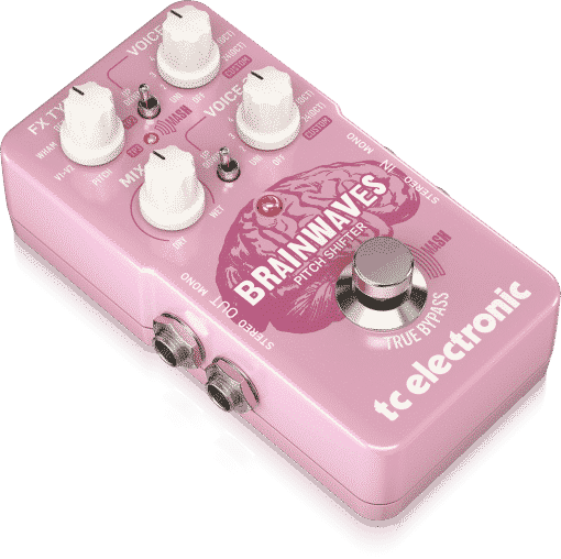 NEW TC Electronic Brainwaves Pitch Shifter Doubler Octave Guitar Effects FX Pedal Stompbox